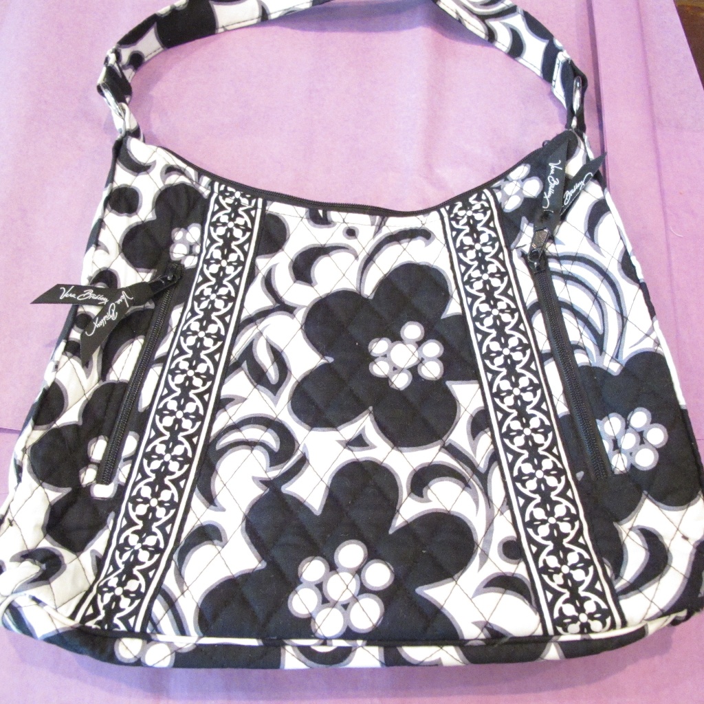 Vera Bradley Black And White Purse